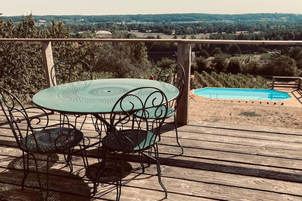 Maison Vue Panoramique Depuis Le Coteau De Chinon Esterno foto